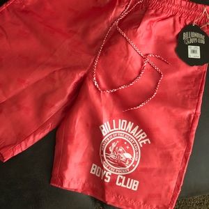 Billionaire boys club brand new pink shorts large